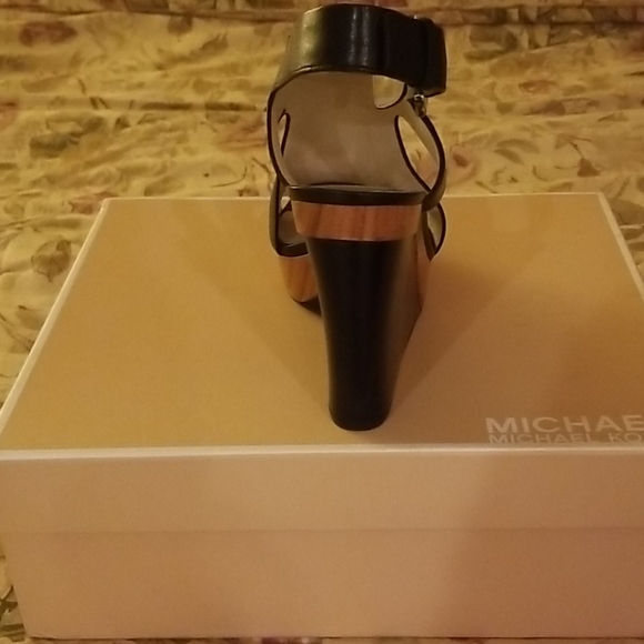 STILL FOR SALE! Mighty real - NWT Michael Kors sandal heels 4 and 1/2 inch heel - Picture 5 of 5